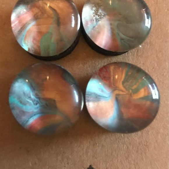 Set of 4 handmade magnets as pictured - Picture 3 of 3